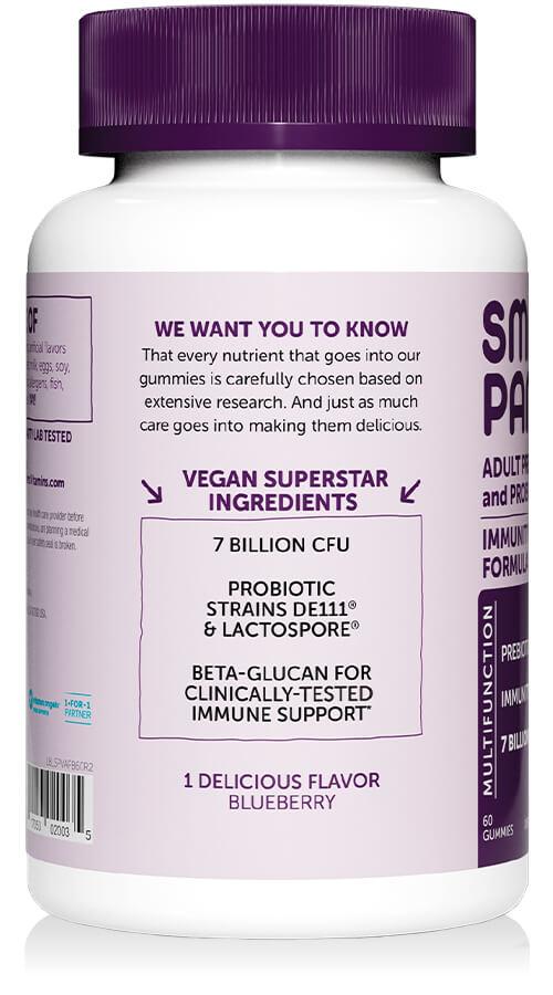 Adult Prebiotic Probiotic Immunity Formula - Blueberry - Product carousel image